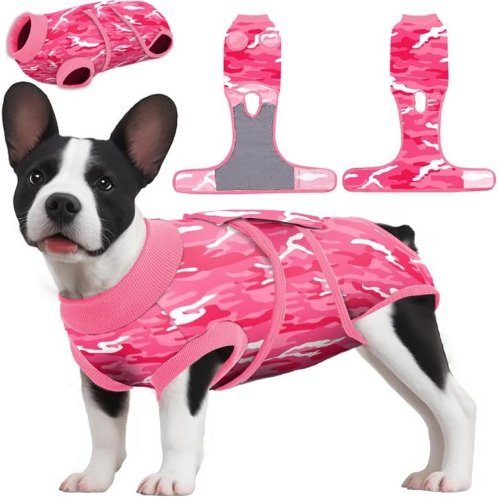 Pink Camouflage Dog Harness